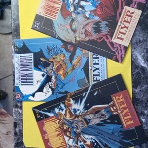 Batman 3 comics  Dark knight complete set 3 DC comics